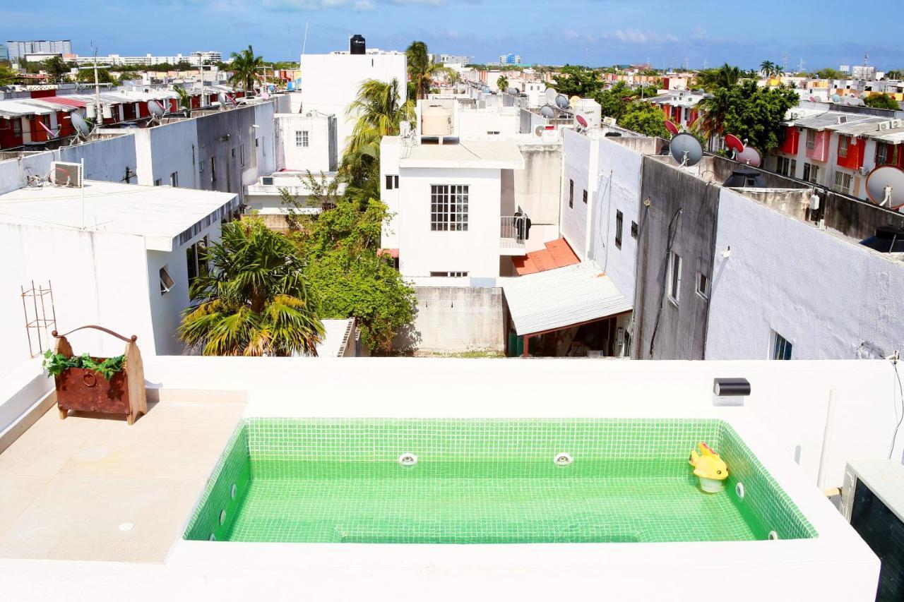Departamento Privado, Nuevo Jacuzzi Rooftop, Ac, Gran Wf Cancun Luaran gambar